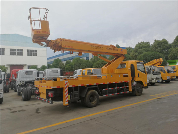 國五江鈴20米伸縮臂高空作業車